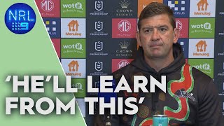 Jason Demetriou questioned about hooking Lachlan Ilias | NRL on Nine