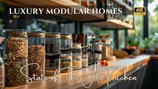 Exclusive Tour of Luxury Modular Home: State-of-the-Art Kitchen, High-End Finishes \u0026 Interior Design