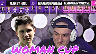 ЭВЕЛОН И ШАДОУКЕК КОММЕНТИРУЮТ ТУРНИР Woman cup\\by_owl vs chriswave \u0026 by_owl vs morphilina bo3