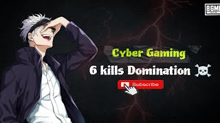 6 kills domination | Chicken Dinner | BGMI