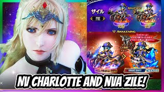 [FFBE JP] 4 STARS ARE GETTING THE NVA TREATMENT | NVA Zile, NV Charlotte, and NV Vlad