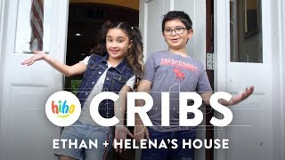 Twin House Tour! Ethan and Helena's Crib | HiHo Cribs | HiHo Kids
