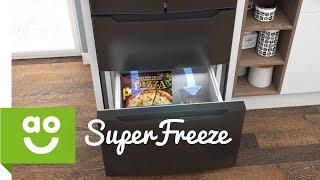 Hisense SuperFreeze | American Fridge Freezers | ao.com