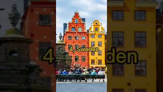 top 10 countries with best quality life in the world 2024.#shorts #shortvideo #bestlife #countries