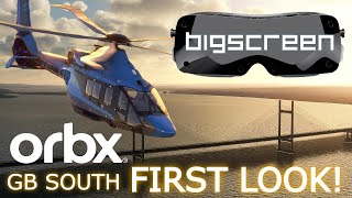 MSFS Bigscreen Beyond CHAT + ORBX GB South - Microsoft Flight Simulator