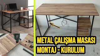 Metal Çalışma Masası Montajı ve Sonuç | Zor ve Sıkıntılı