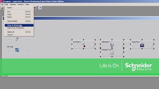 Copying Frameworks in EcoStruxure™ Power Monitoring Expert Designer | Schneider Electric Support