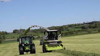 Claas 970 Jaguar Foraging without a speed limit!