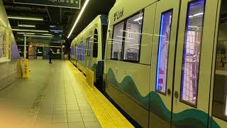 3 nights of Sound Transit Link Light Rail Siemens S700 burn in testing 10/3-10/7/21