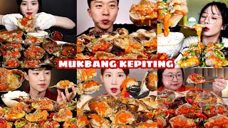 KUMPULAN MUKBANG KEPITING MENTAH MARINASI MAKANAN KOREA