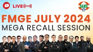 Mega Recall session | FMGE July 2024