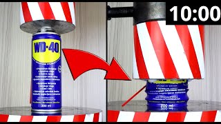 #2 satisfying video. Hydraulic Press |SMR| (10 minutes countdown)