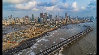 Worli Skyline - Mumbai Drone Video