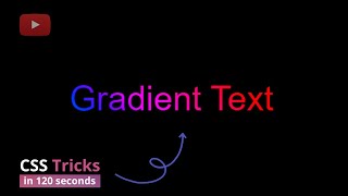 Create a Text Gradient in CSS - CSS Tricks