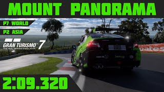 P2 ASIA - Gran Turismo 7 - Bathurst TT - Subaru WRX gr.4 - 2:09.320