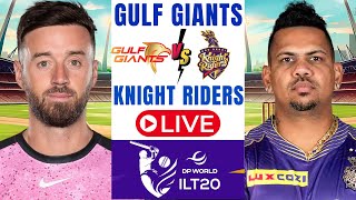 ILT20 Scorecard live - Gulf Giants vs Abu Dhabi Knight Riders Live | ILT20 live match | ILT20 live