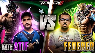 TEKKEN 8 - Fate Atif (Devil Jin) VS Federer (King)