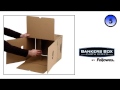 Bankers Box® Earth Series Heavy Duty Box - Assembly Demo