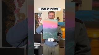 What Do You Pick #shorts #art #shortsart #shortvideo #artist #acrylicpainting #painting #sunset