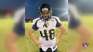 Church Point football player getting lots of attention after game debut