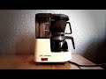 4k uhd tiny german coffee machine from 70s brewing coffee melitta aromaboy 2 cups coffeemachine