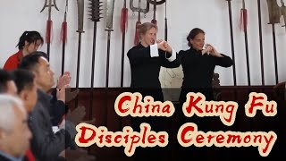 Chinese Kung fu Disciples ceremony🍀👏 - Being a life time Chinese Martial Artist