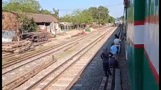 Panchagarh Bound Ekota Express Skipping Bhanhura Station।Dhaka To Panchagarh Train Bangladesh।