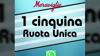 La meraviglia delle Meraviglie....1 sola cinquina a RUOTA x sbancare..x info 3883267347 ⛏💰⛏💰