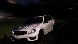 Где ты теперь и с кем | C63AMG | Assetto Corsa