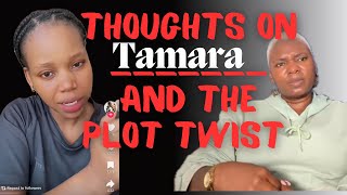 Should we be discussing Tamara and her quick money making scheme,Whose pilar of strength are those?