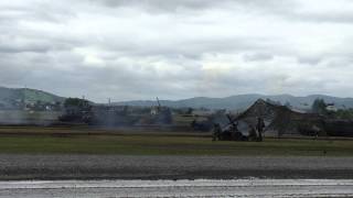 2015.6.7旭川駐屯地模擬戦 戦車射撃から前進