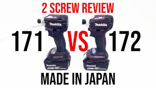 Makita TD171D VS TD172D | Makita DTD171 VS DTD172 | Makita XDT16 VS Makita XDT19 2 SCREW REVIEW #10