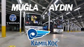 #20 Muğla Otogar / Muğla'dan Aydın'a Gece Yolculuğu / Kâmil Koç / Temsa Safir Plus