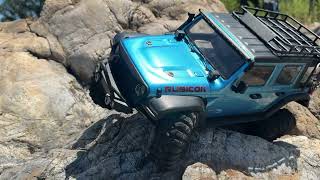 Jeep Wrangler RC rock crawling absima sherpa yk4102 yikong スケールクローラー ロッククローリング