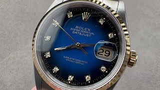 Rolex Datejust 16233 Rolex Watch Review
