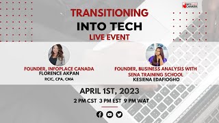 Transitioning into Tech as  Newcomer in Canada