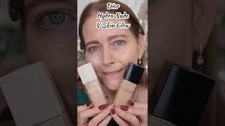 Comparing Dior Forever Hydra Nude with Dior Forever Skin Glow, both in shade 1N