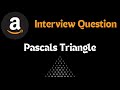 Leetcode Q118- Pascal's Triangle | Python (Solution and Explanation)