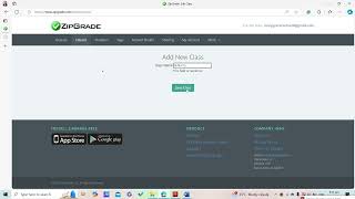 Adding New Classes in ZIPGRADE