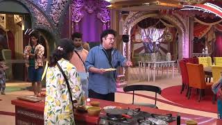 Sajid gets angry at Gori for giving the food to others secretly | Bigg Boss | Colors