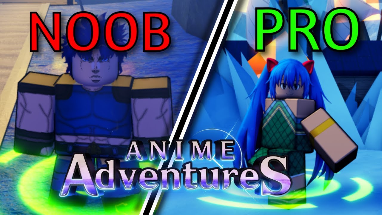 I Went From Noob To Pro In Anime Adventures Episode 1 Youtube