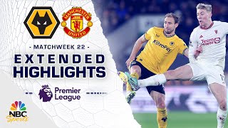 Wolves v. Manchester United | PREMIER LEAGUE HIGHLIGHTS | 2/1/2024 | NBC Sports