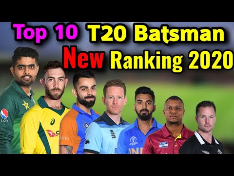 Top 10 ICC T20 Batting Ranking | Top 10 T20 Batsman Ranking | Top 10 ...