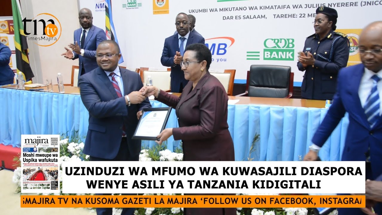 UZINDUZI WA MFUMO WA KUWASAJILI DIASPORA WENYE ASILI YA TANZANIA ...