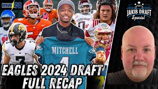Philadelphia Eagles Full 2024 NFL Draft Recap | John McMullen Breaks Down Eagles 2024 Draft