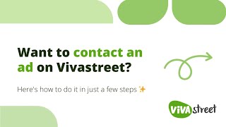 How to Contact an Ad on Vivastreet