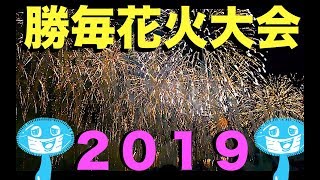 勝毎花火大会2019✨驚愕の仕掛け花火と圧巻のグランドフィナーレ❗️my marin aquarium MOAMOAちゃんねる