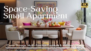 Space-Saving Small Apartment Ideas: Clever Storage, Multi-Function Furniture & Cozy Minimalist Decor