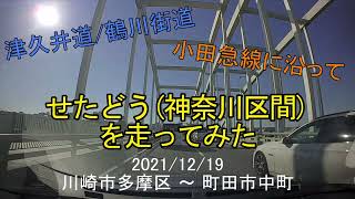 【東京放射道路】せたどう（神奈川県）を走ってみた　～津久井道/鶴川街道）