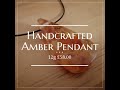 Handcrafted Amber Pendant